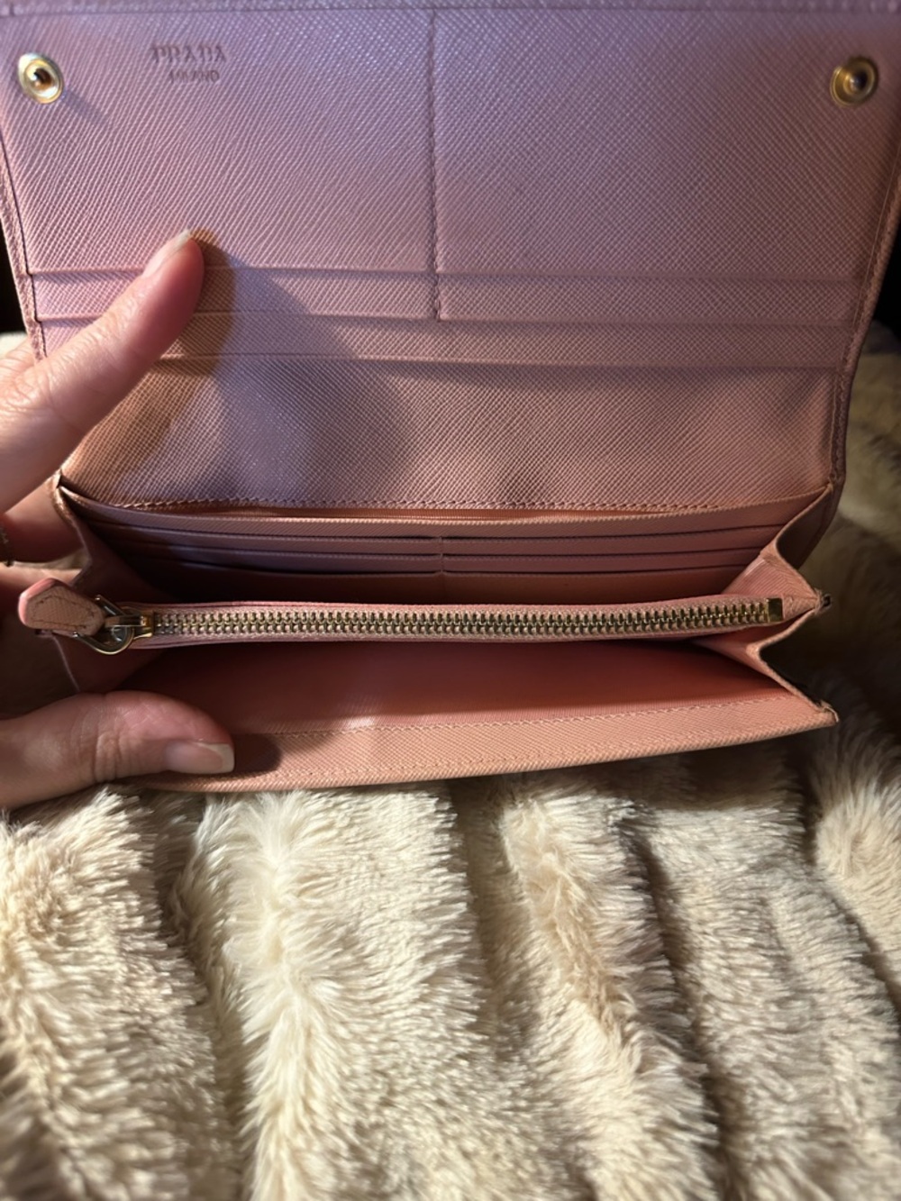 Prada Large Bow Wallet - Picture 6 of 9